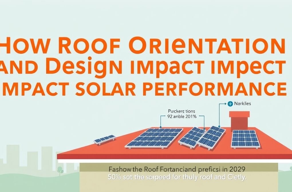 How Roof Orientation and Design Impact Solar Performance