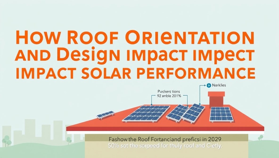 How Roof Orientation and Design Impact Solar Performance